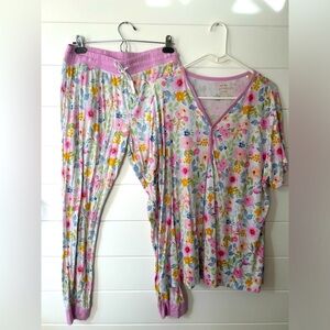 Little Sleepies | Bella Blooms | womens L/XL bamboo pajamas